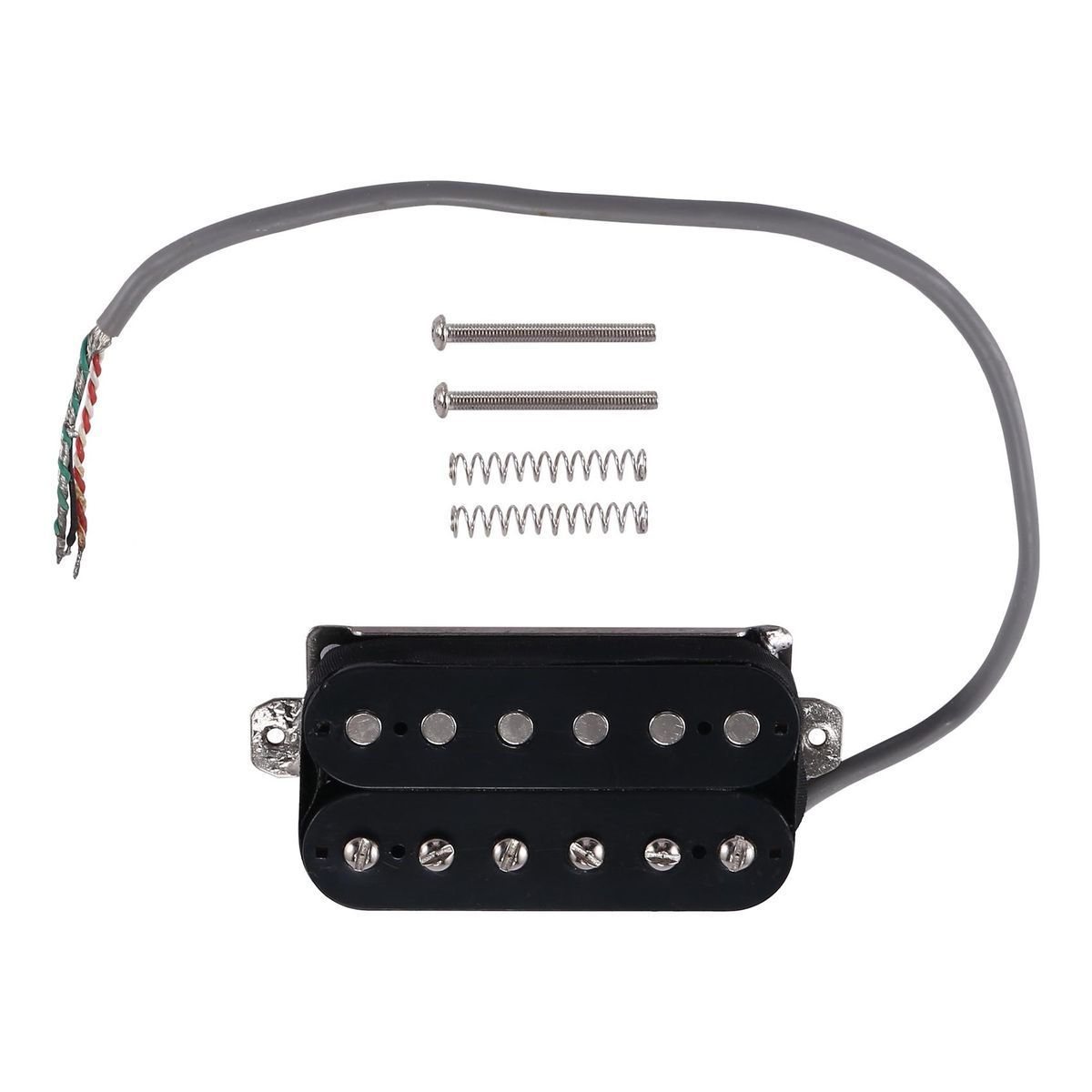 Electric Guitar Humbucker Pickups Bridge Alnico V Black