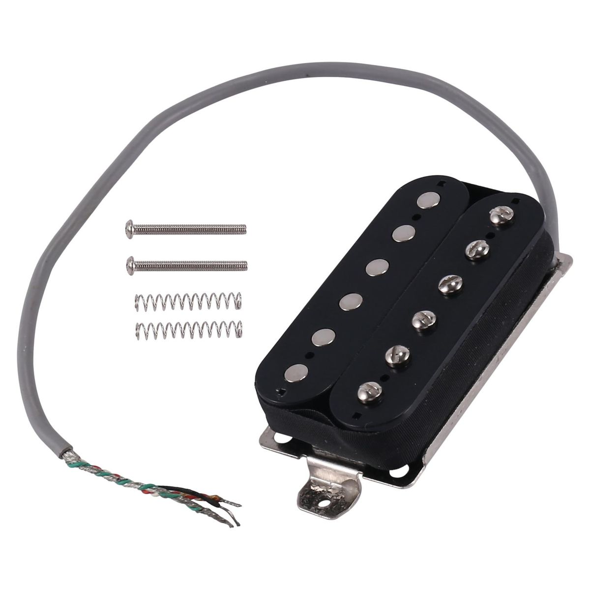 Electric Guitar Humbucker Pickups Bridge Alnico V Black