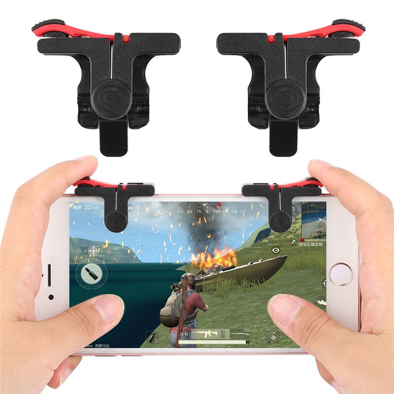 Car Phone Clip Gamepad Trigger Fire On Aim Key L1r1 For