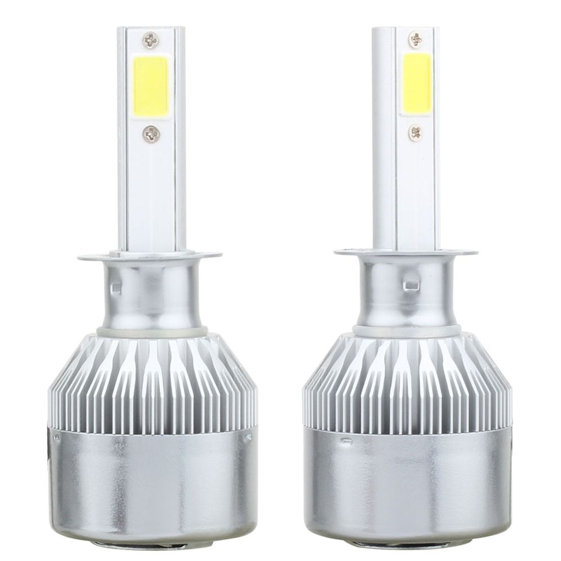 2 PCS H1 18W IP68 Canbus Constant Current Car LED Headlight