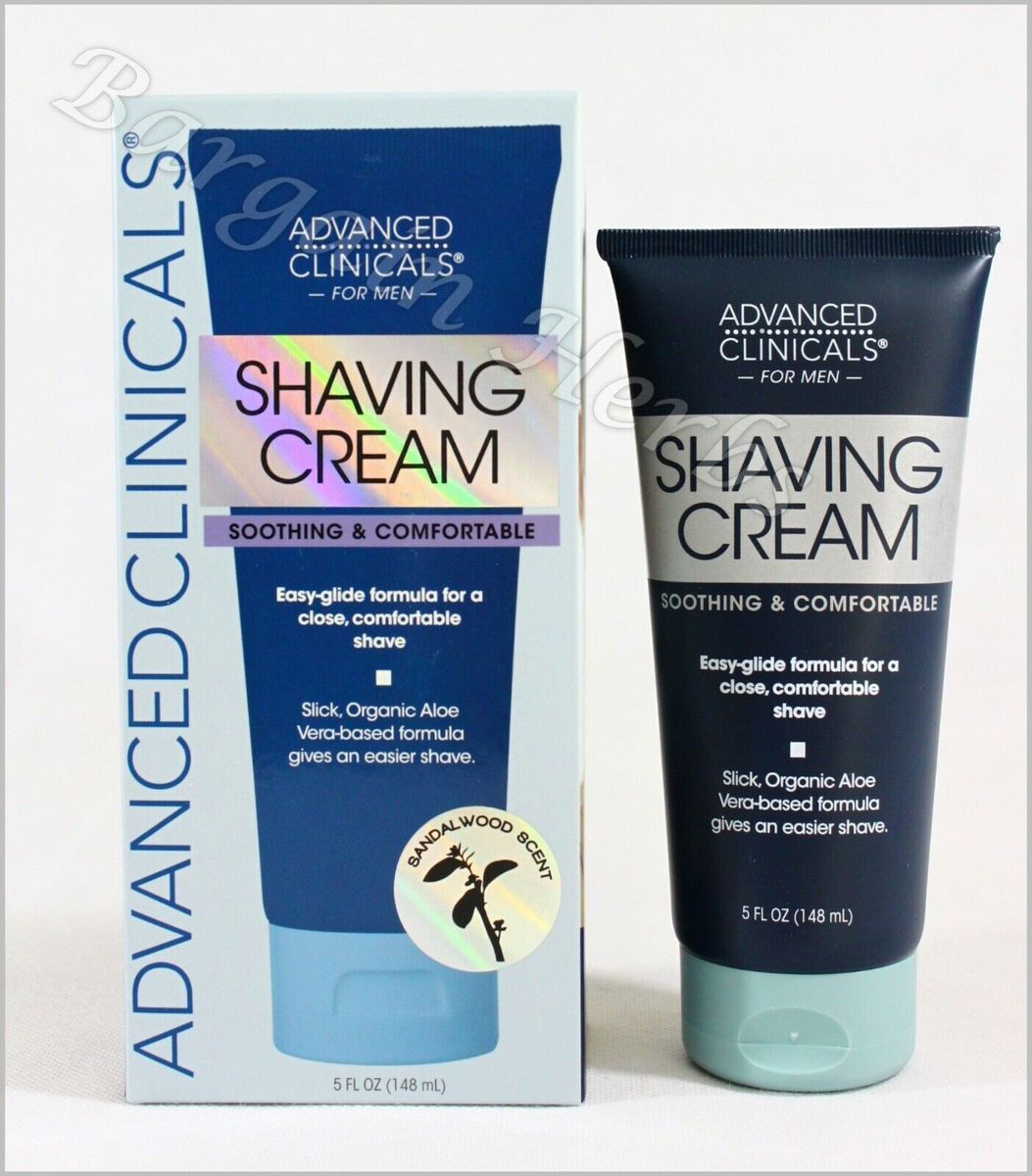 Advanced Clinicals For Men Shaving Cream