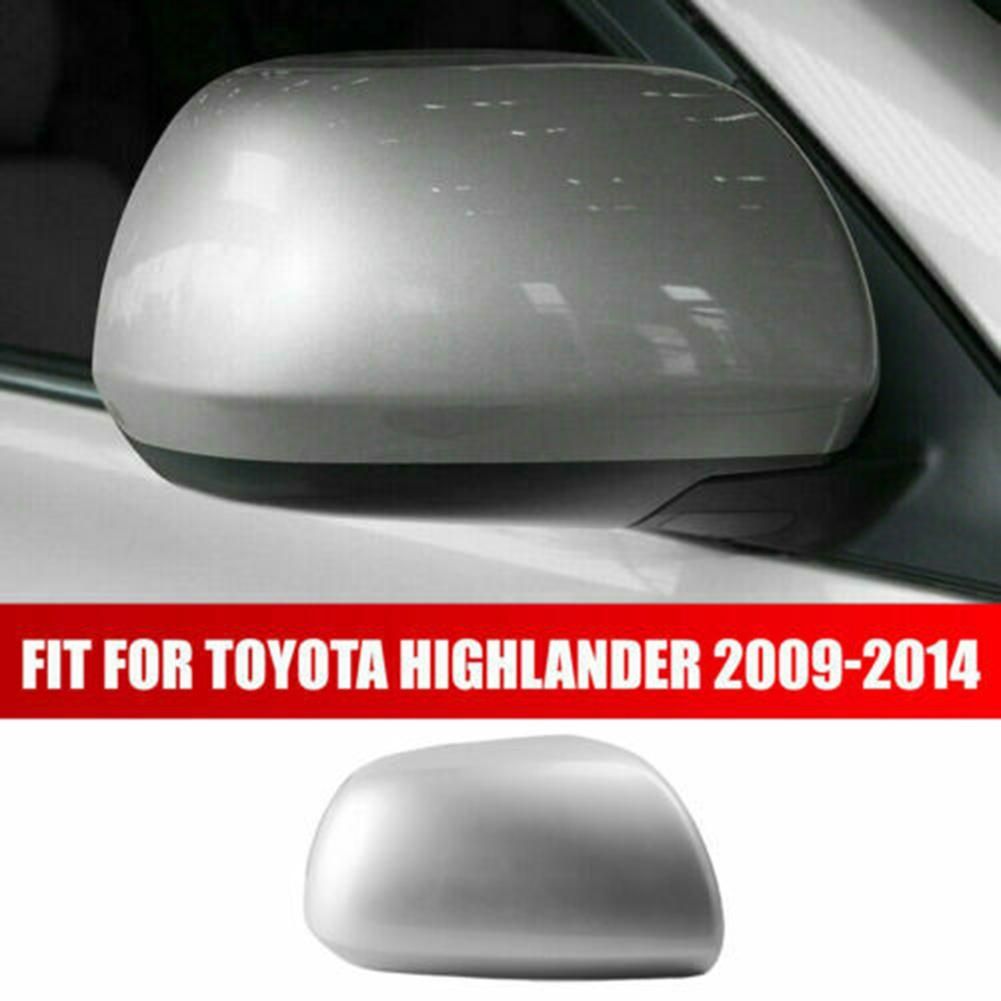 1pc For Toyota-Highlander 2009-2014 Car Left Right Side Rearview Mirror Cap Cover Replacement Accessories