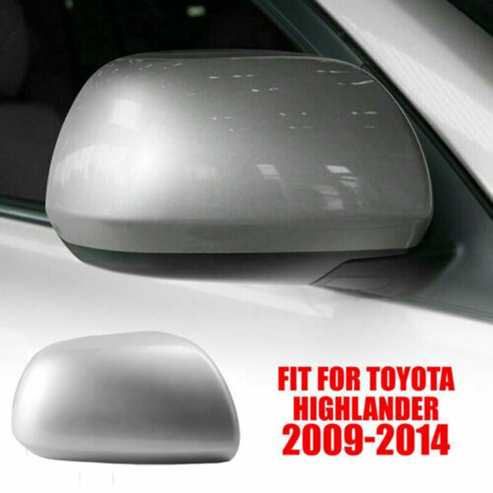 1pc For Toyota-Highlander 2009-2014 Car Left Right Side Rearview Mirror Cap Cover Replacement Accessories
