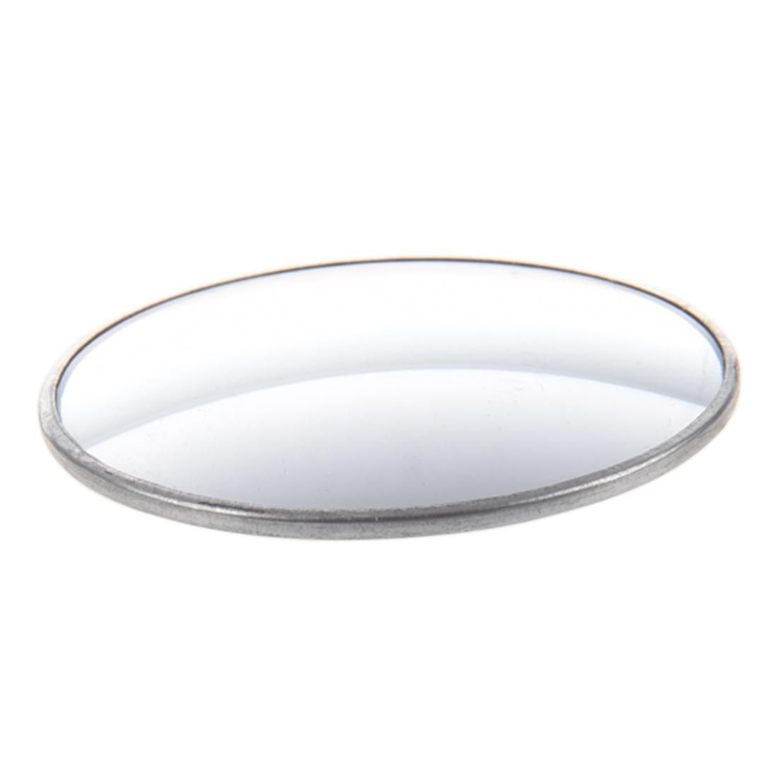 2 Pcs Round Stick-On Convex Blind Spot Mirror Set