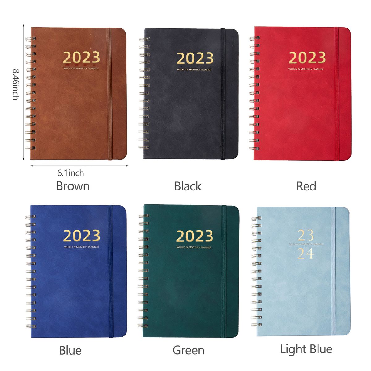 A5 Notebook School Diary 2023 Notebook With Daily Weekly