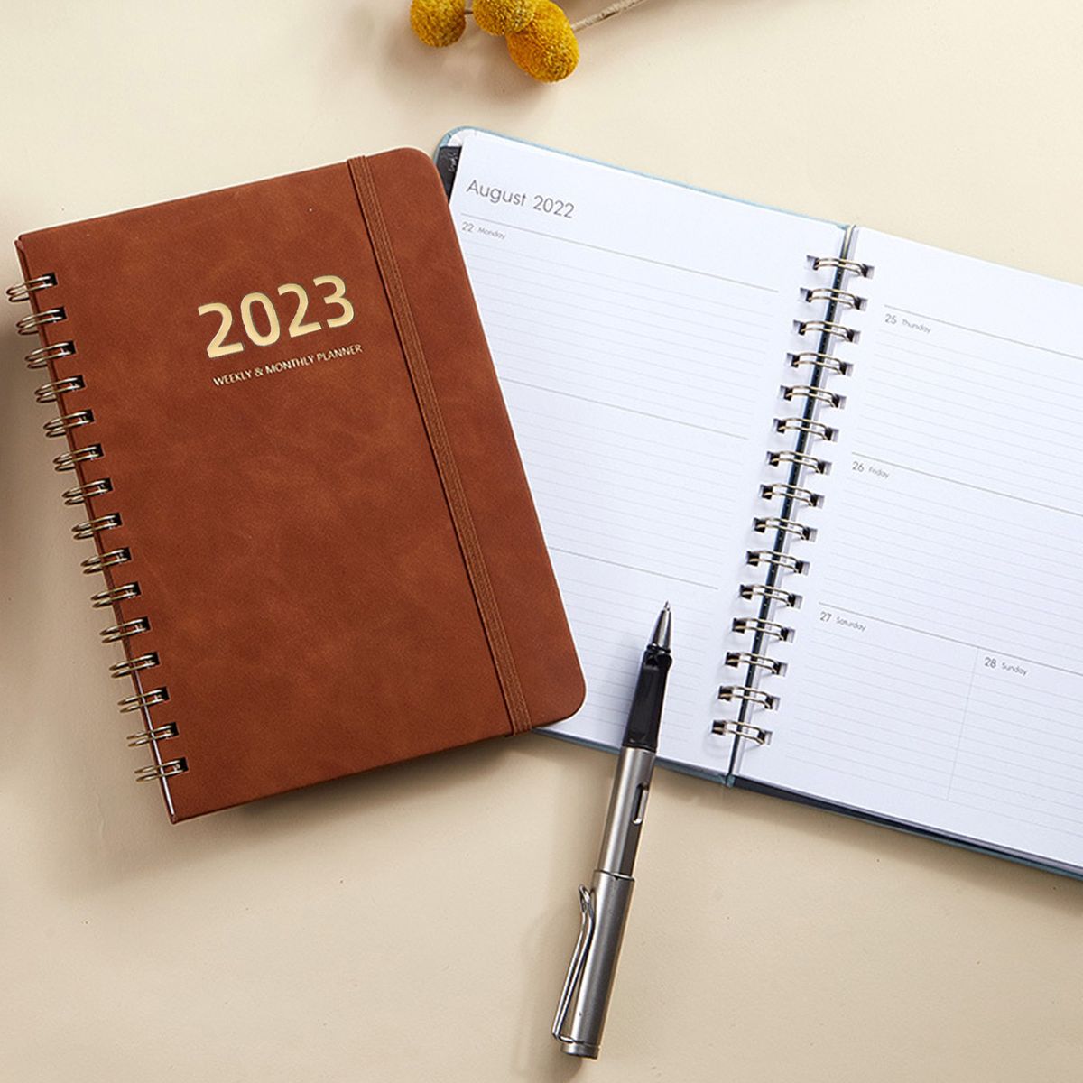 A5 Notebook School Diary 2023 Notebook With Daily Weekly