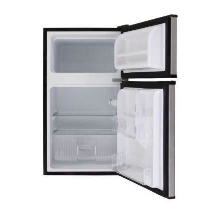 Double Door Fridge - Hd 113f - 87L - Silver
