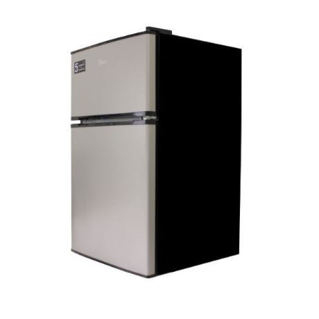 Double Door Fridge - Hd 113f - 87L - Silver