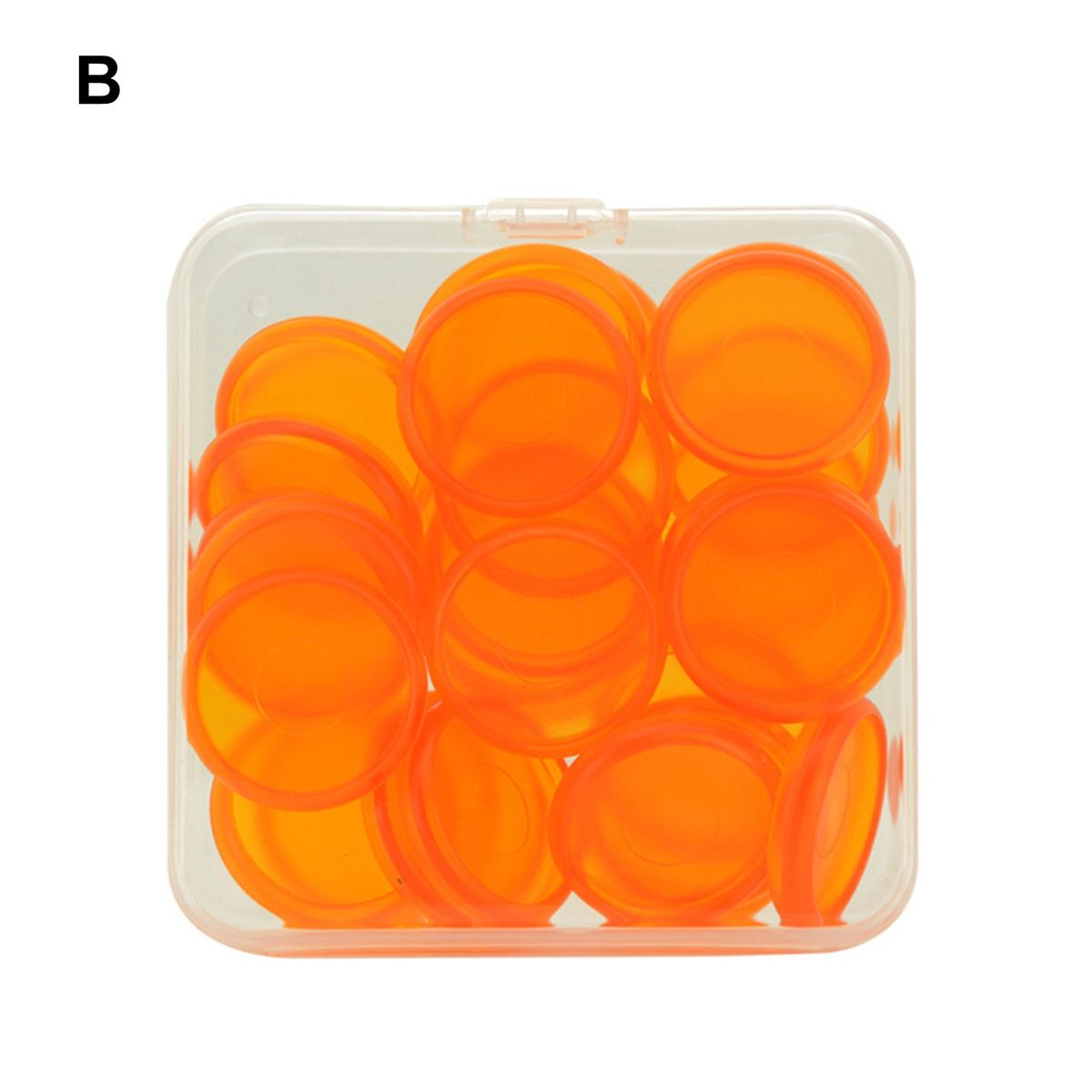 30 Pcs Loose Leaf Binder Rings Round Shape Round Shape B