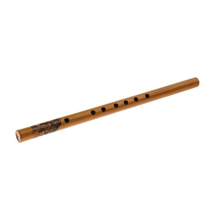 Pack Of 5 Bamboo Flutes Xiaos Dizi 33cm Traditional Woodwind