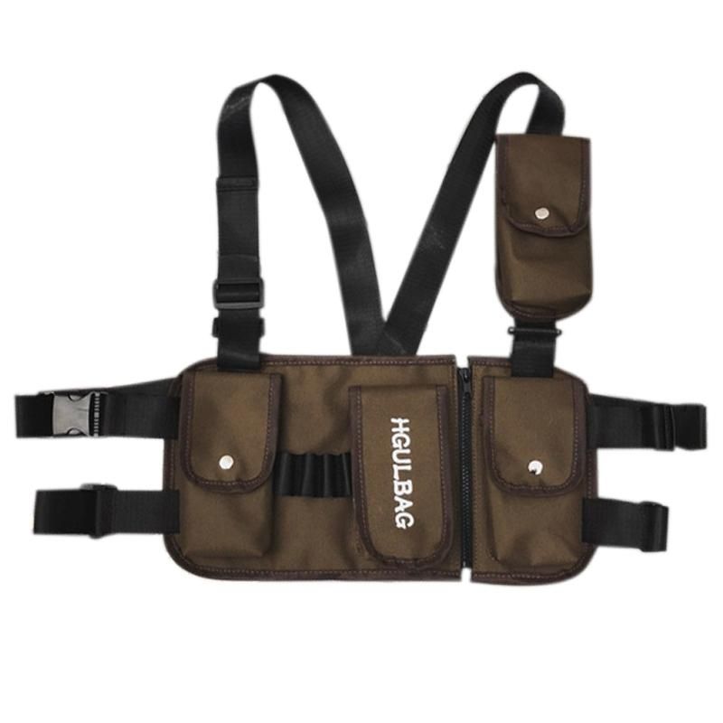Street Style Hip-Hop Vest Bag Tide Male Chest Bag Vest Bag