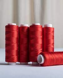 10pcs Resalable Red Colour Sewing Threads+ 10 Free Needle