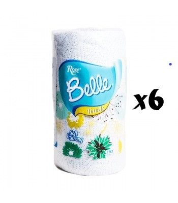 Belle Kitchen Towel-6Rolls