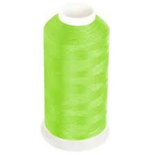 10pcs Lime Green Colour Sewing Threads+ 10 Free Needle