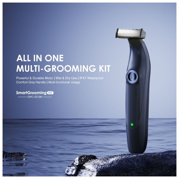 Waterproof Wet&Dry Comfort Grooming Handle Kit