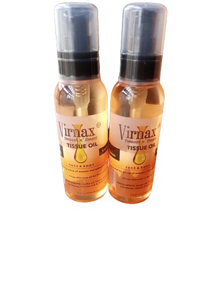 Virnax Tissue Oil, Stretch Mark, Spots, Scars 100ml X 2pcs
