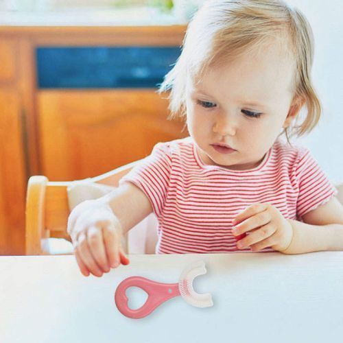 U - SHAPED SOFT SILICONE BABY BRUSH