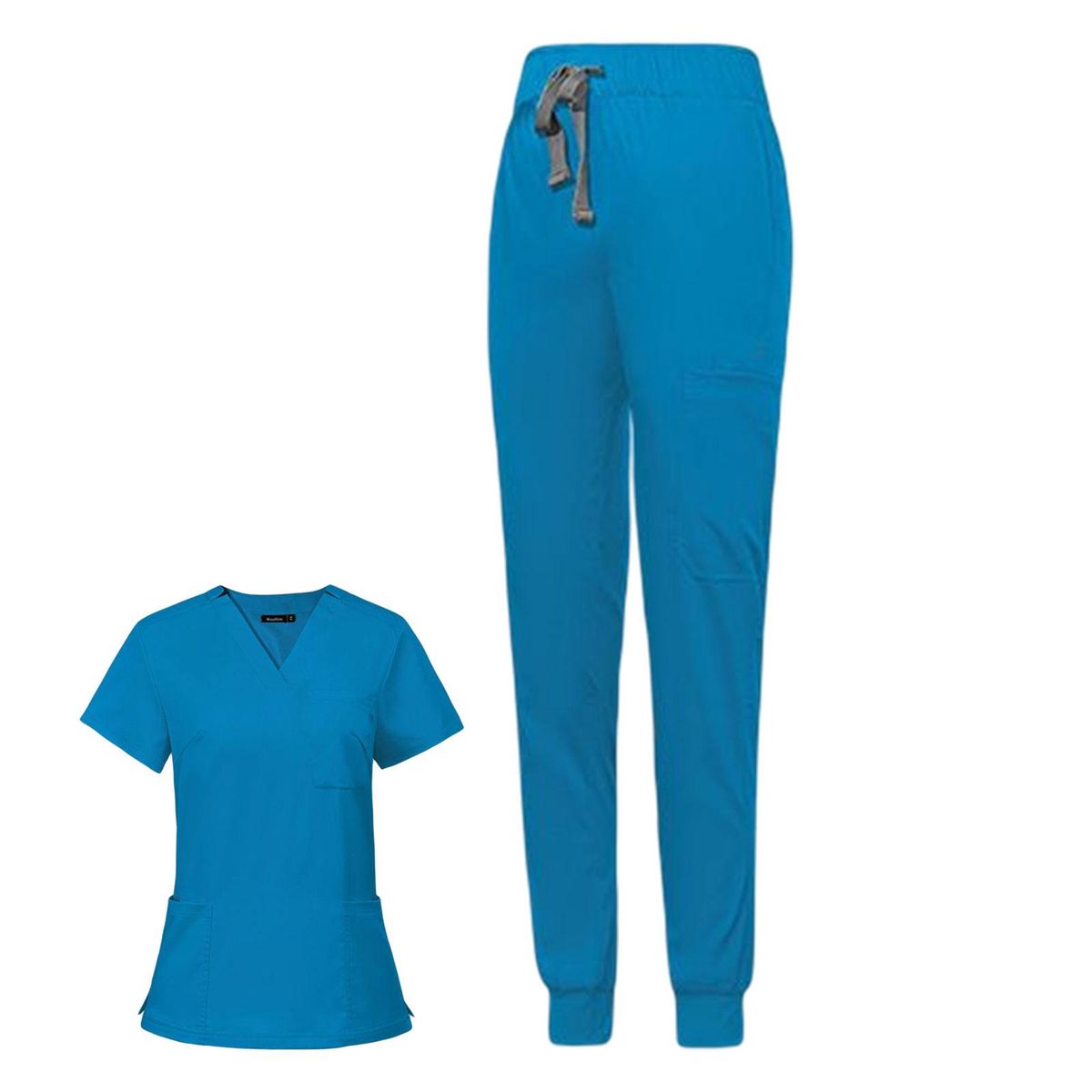 Nursing Scrubs Uniform Work Clothing For Massaging Pet Groomer