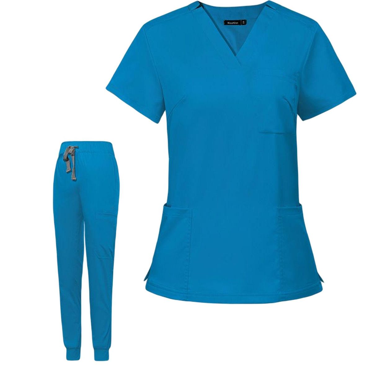 Nursing Scrubs Uniform Work Clothing For Massaging Pet Groomer