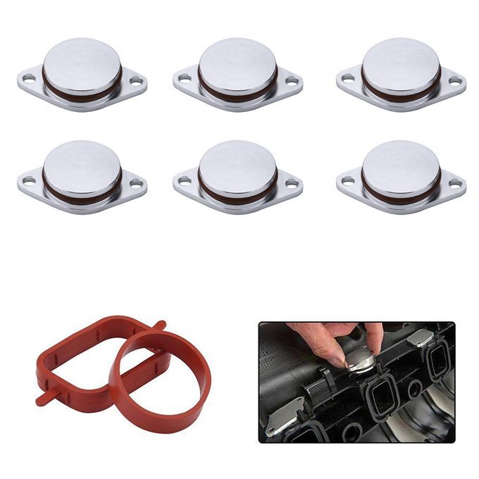6 X 33MM Diesel Swirl Flap Blanks Intake Manifold Gaskets