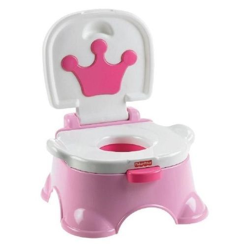 Princess Step Stool Potty - Pink