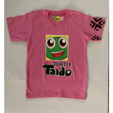 Turtle Taido Girl's Tshirt - Pink