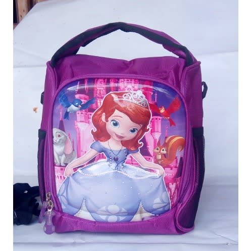 Children Insulated Lunch Bag With Cartoon Character For Girl