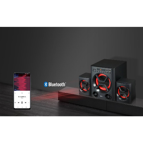 Xboom Bluetooth Home Audio Speaker System - Lk 72b
