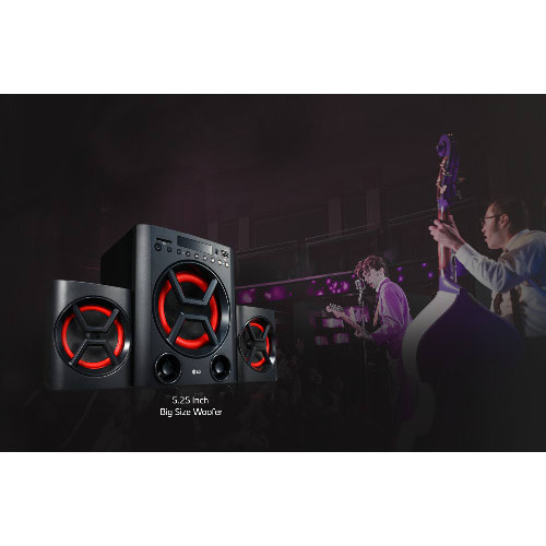 Xboom Bluetooth Home Audio Speaker System - Lk 72b