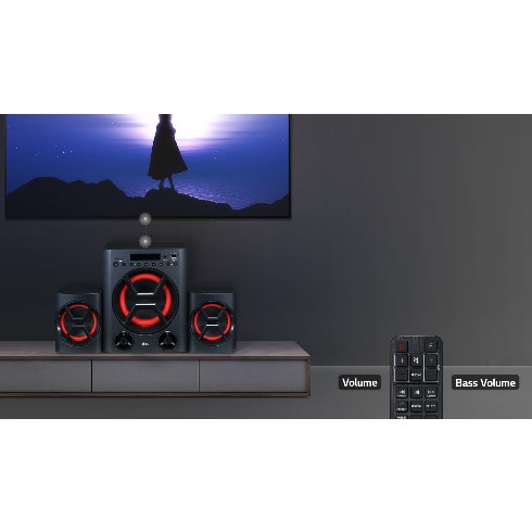 Xboom Bluetooth Home Audio Speaker System - Lk 72b