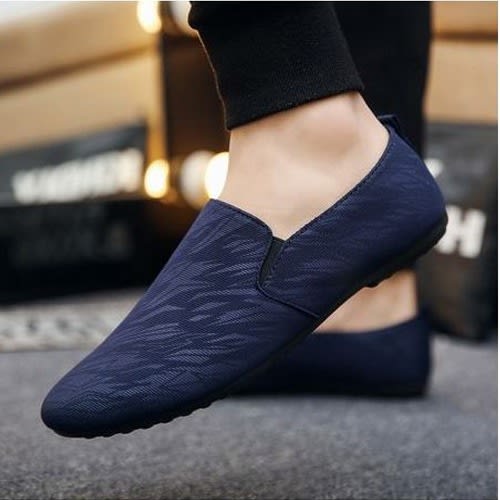 Men's Loafers Shoe - Blue