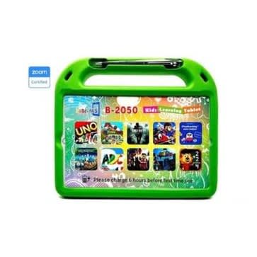 Tab B2050 Kids Tablet - 10" - 64GB ROM + 4GB RAM- Dual Sim- 4000mah -free Gift - Green