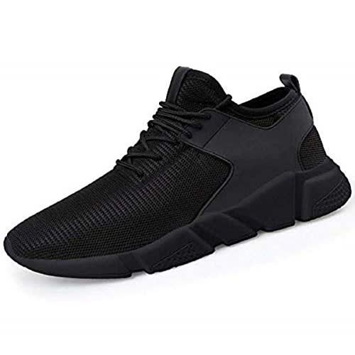 Men's Flexible Casual Sports Sneakers - Black