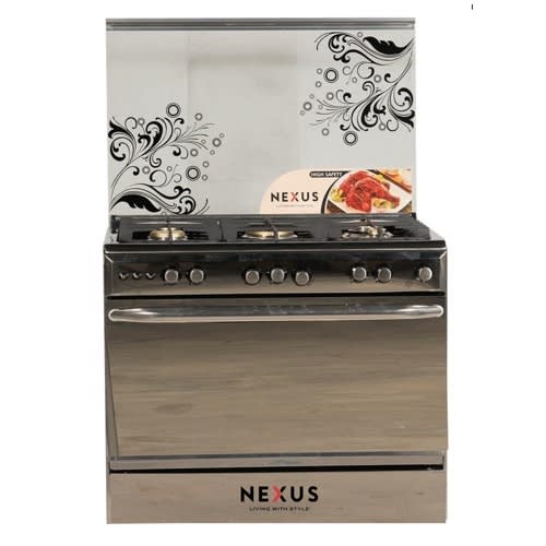 4 Gas + 2 Electric Standing Gas Cooker With Oven & Grill Tray - NX-8000S