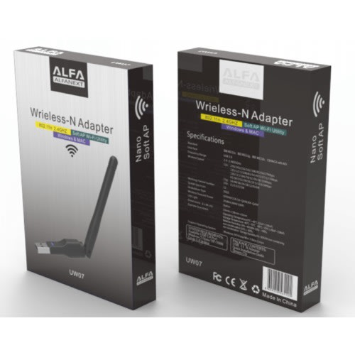 WiFi & Wireless-n USB Adapter For Windows & Mac Supported