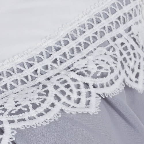 Lace Shift Dress - Grey