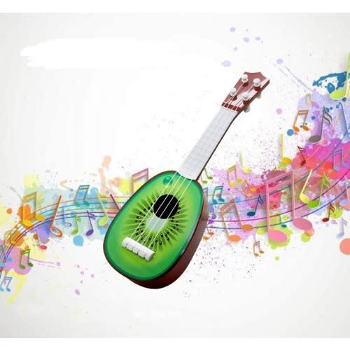 Mini Fruit Toy Kids Guitar - Kiwi