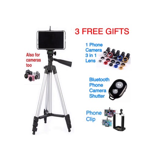Tripod Stand For Cameras And Smartphones
