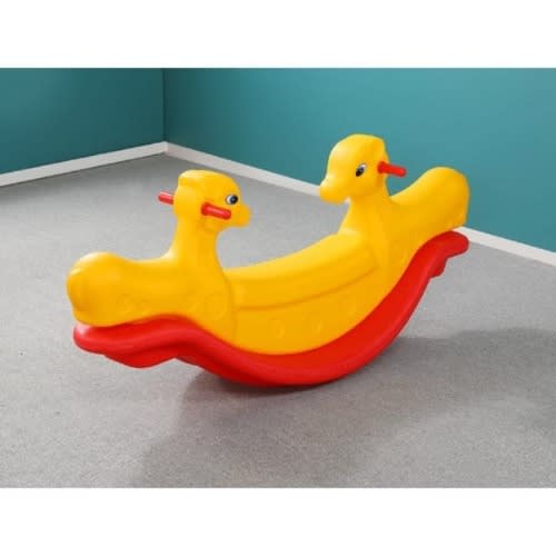 See Saw Rocker - Yellow And Red