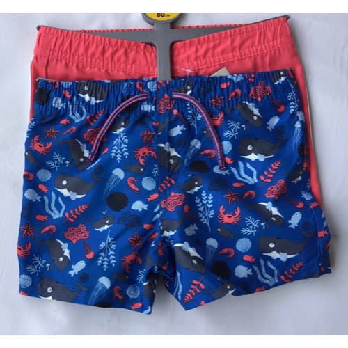 Toddler Boys Polyester Shorts - 2Pieces