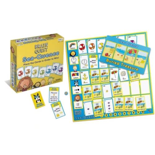 Brain Quest Sea Quence Board Game For Kids