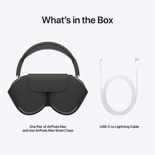 Airpods Max With Active Noise Cancelation - Space Grey