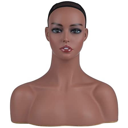 Female Head and Shoulder Chest Mannequin Dome Head- 1 Piece