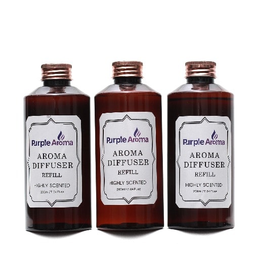 Diffuser Fragrance Refill - 3 Bottles - 200ml Each