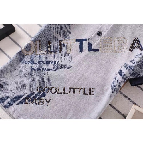 Kid's Poly Tshirt - Grey