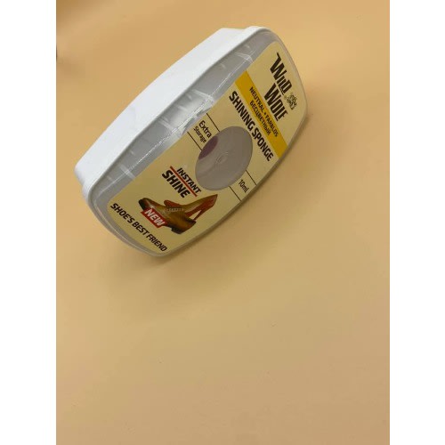 Self Shining Unisex Neutral Sponge Shoe Polish