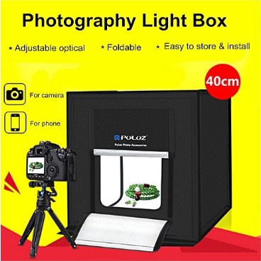 Puluz Portable 30w 5500k White Light Studio Shooting Tent Box Kit