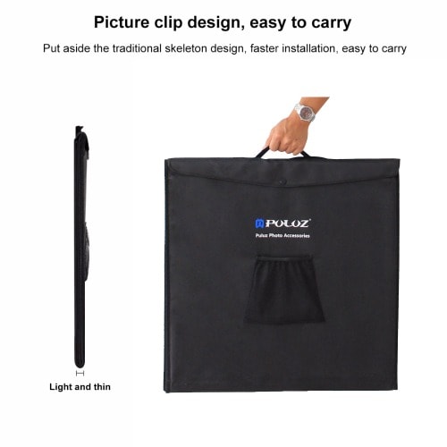 Puluz Portable 30w 5500k White Light Studio Shooting Tent Box Kit