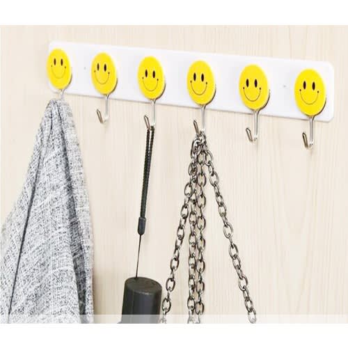 1pc Smiley Kitchen Hooks