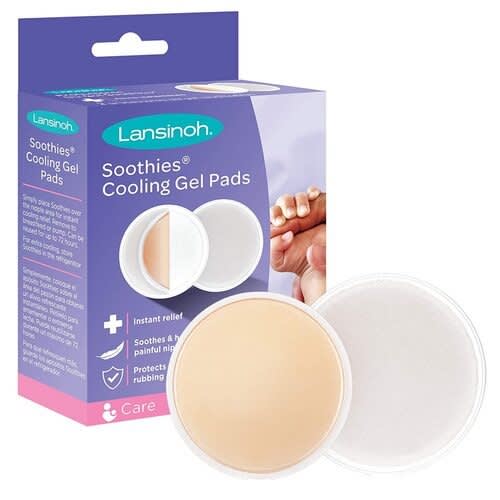 Soothies Breast Gel Pads For Breastfeeding And Nipple Relief - 2 Pads